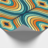 Papier Cadeau motif de répétition de forme d’oignon de palette r (Coin)