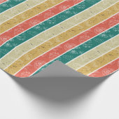 Papier Cadeau Motif de restauration rapide rétro (Coin)