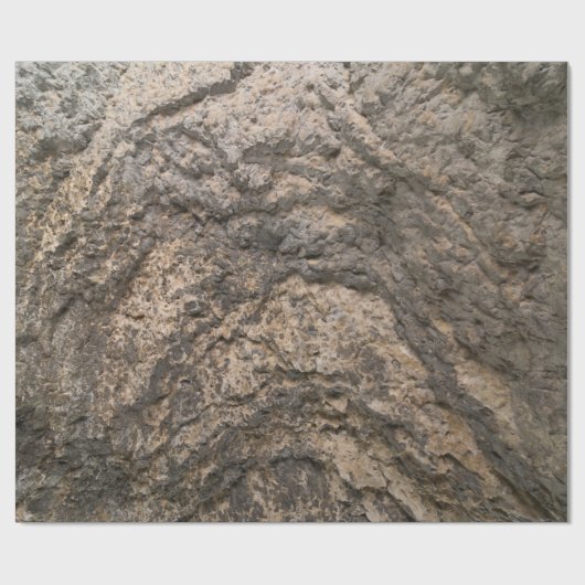 Papier Cadeau Motif de rochers (Plat)