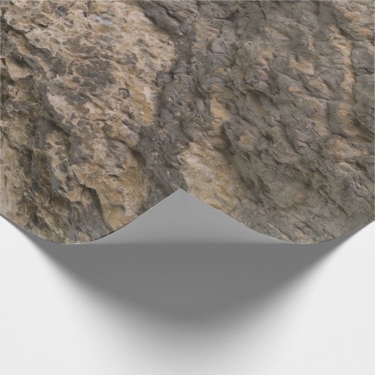 Papier Cadeau Motif de rochers (Coin)