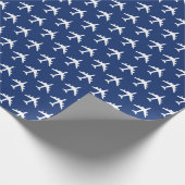 Papier Cadeau Motif de silhouette de KC-135 Stratotanker (Coin)