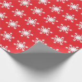 Papier Cadeau Motif de snowflakes (Coin)
