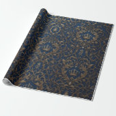 Papier Cadeau motif de style royal (Déroulé)