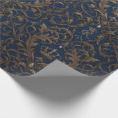 Papier Cadeau motif de style royal (Coin)