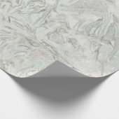 Papier Cadeau Motif de surface en marbre gris (Coin)