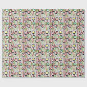Papier Cadeau Motif de sushi (Plat)