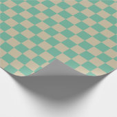 Papier Cadeau Motif de table et de sable rétro esthétique (Coin)