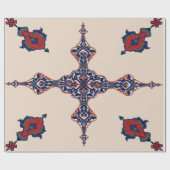 Papier Cadeau Motif de tapis persan (Plat)