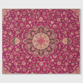 Papier Cadeau Motif de tapis vintage persan (Plat)