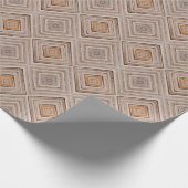 Papier Cadeau Motif de texture de bois (Coin)