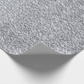 Papier Cadeau Motif de texture en pierre gris foncé en béton (Coin)