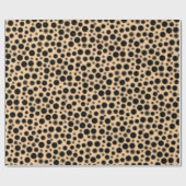 Papier Cadeau Motif de thé Pearl Bubble (Plat)