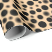 Papier Cadeau Motif de thé Pearl Bubble (Coin rond)