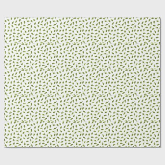 Papier Cadeau Motif de tortue mignonne (Plat)
