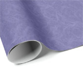 Papier Cadeau Motif de tourbillon de surface texturée violette (Coin rond)