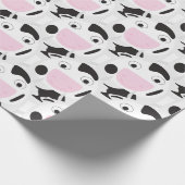 Papier Cadeau Motif de vache coute (Coin)