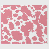 Papier Cadeau Motif de vache Occident Changement de couleur (Plat)