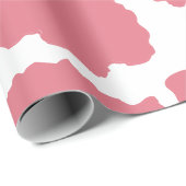 Papier Cadeau Motif de vache Occident Changement de couleur (Coin rond)