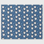 Papier Cadeau Motif de visage mignon en dessin (Plat)