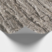 Papier Cadeau Motif d'écorce (Coin)