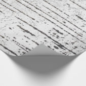 Papier Cadeau Motif d'écorce de bouleau (Coin)