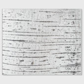 Papier Cadeau Motif d'écorce de bouleau (Plat)