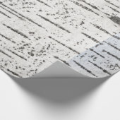 Papier Cadeau Motif d'écorce de bouleau (Coin)