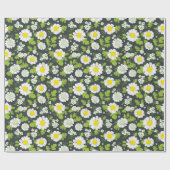 Papier Cadeau Motif des fleurs de marais (Plat)