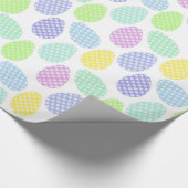 Papier Cadeau Motif des oeufs de Pâques (Coin)