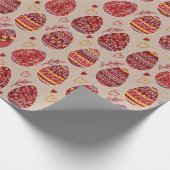 Papier Cadeau Motif des oeufs de Pâques (Coin)