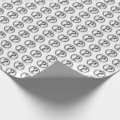 Papier Cadeau Motif des petites questions (Coin)