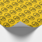 Papier Cadeau Motif des points d'interrogation (Coin)