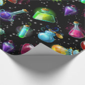 Papier Cadeau Motif des potions magiques (Coin)