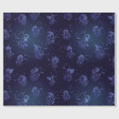 Papier Cadeau Motif des signaux zodiaques (Plat)