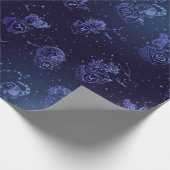 Papier Cadeau Motif des signaux zodiaques (Coin)