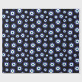 Papier Cadeau Motif des yeux mal grecs (Plat)