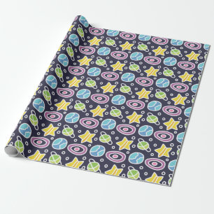 Papier Cadeau Motif d'espace