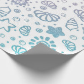 Papier Cadeau Motif d'été (Coin)
