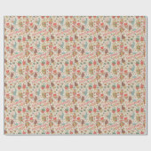 Papier Cadeau Motif D'Été Avec Glace (Plat)