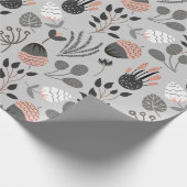 Papier Cadeau Motif d'été coloré (Coin)