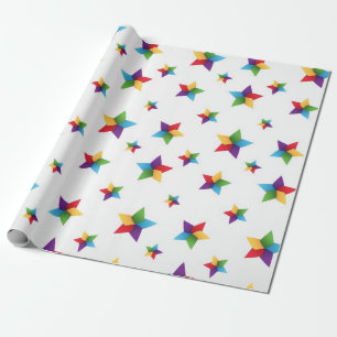Papier Cadeau Motif d'étoiles