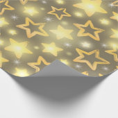Papier Cadeau Motif d'étoiles (Coin)