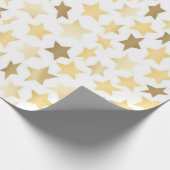 Papier Cadeau Motif d'étoiles (Coin)