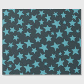 Papier Cadeau Motif d'étoiles (Plat)