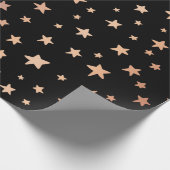Papier Cadeau Motif d'étoiles (Coin)