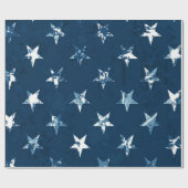 Papier Cadeau Motif d'étoiles (Plat)