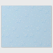 Papier Cadeau Motif d'étoiles (Plat)