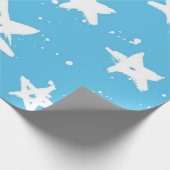 Papier Cadeau Motif d'étoiles (Coin)