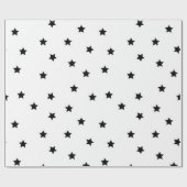 Papier Cadeau Motif d'étoiles (Plat)