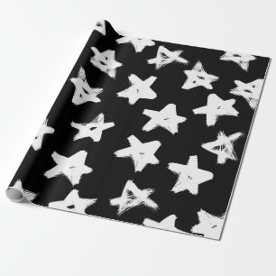 Papier Cadeau Motif d'étoiles